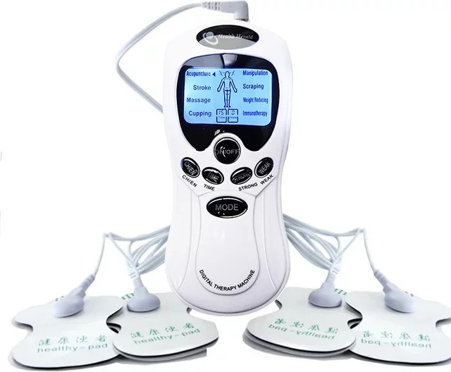 SANPKON EMS-Muskelstimulator, Akupunktur-Massagegerät, Weiß - Bild 1