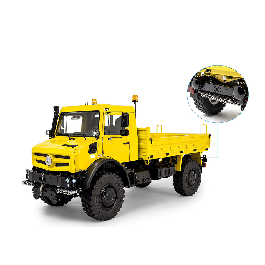 LESU MT-44023 Allterrain-Leichtlastwagen, 1:14, Vollmetall, Gelb - Bild 6