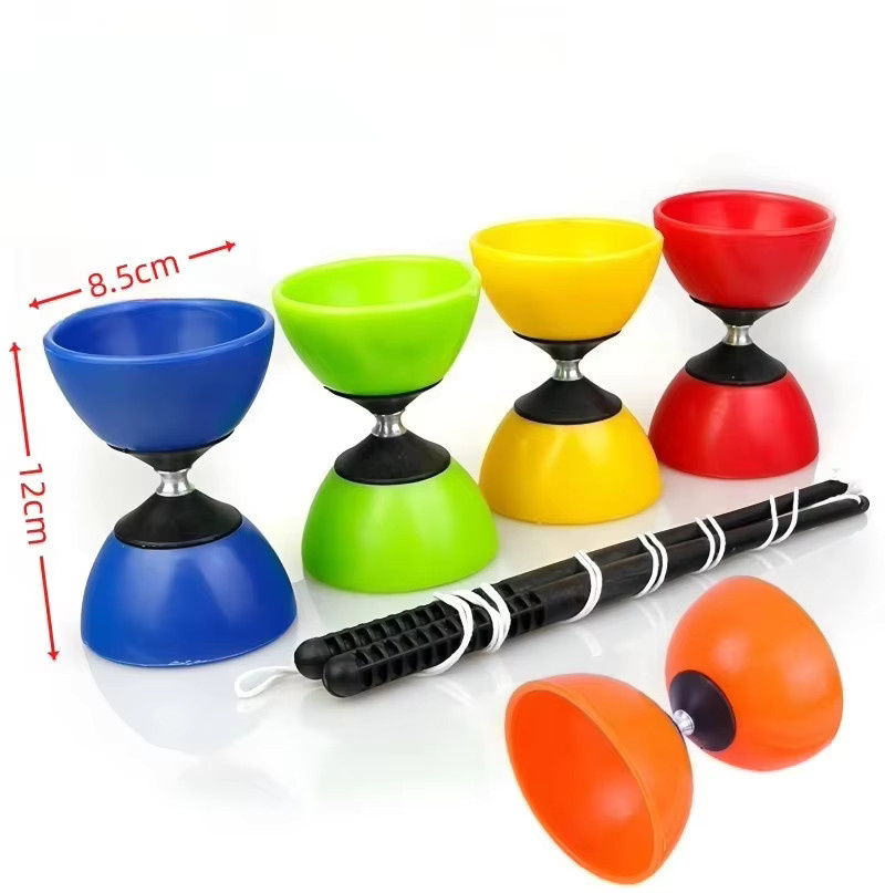 Chinesisches Diabolo-Yo-Yo aus Leder, Outdoor-Spielzeug - Bild 4