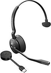 Jabra Engage 55 Mono DECT Headset mit USB-C-Adapter in Schwarz, kompatibel mit MS Teams - Bild 1