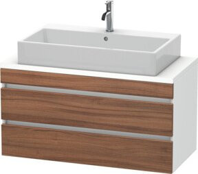 Duravit Waschtischunterschrank Com DuraStyle in Weiß Matt mit 2 Schubladen, B/T/H: 100 x 47,8 x 51,2 cm - Bild 1