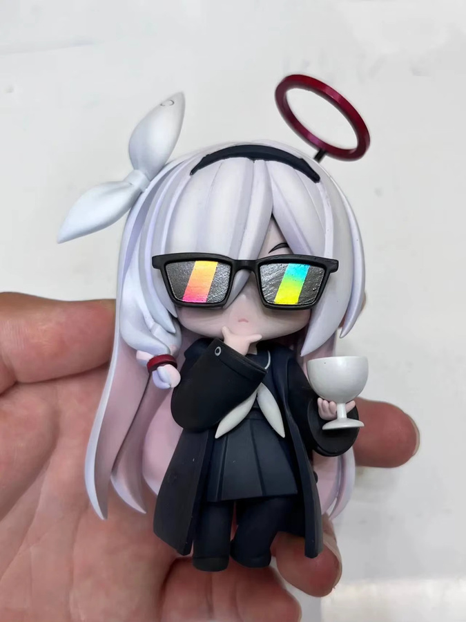 Bandai Blue Archive The Animation Q Version Figur A.R.O.N.A, Puppe - Bild 3