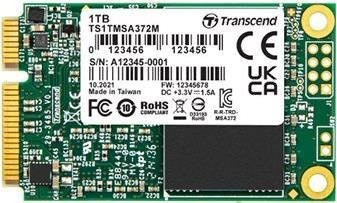 Transcend MSA372M SSD mSATA intern mit SATA 6Gb/s 16 GB Green - Bild 1
