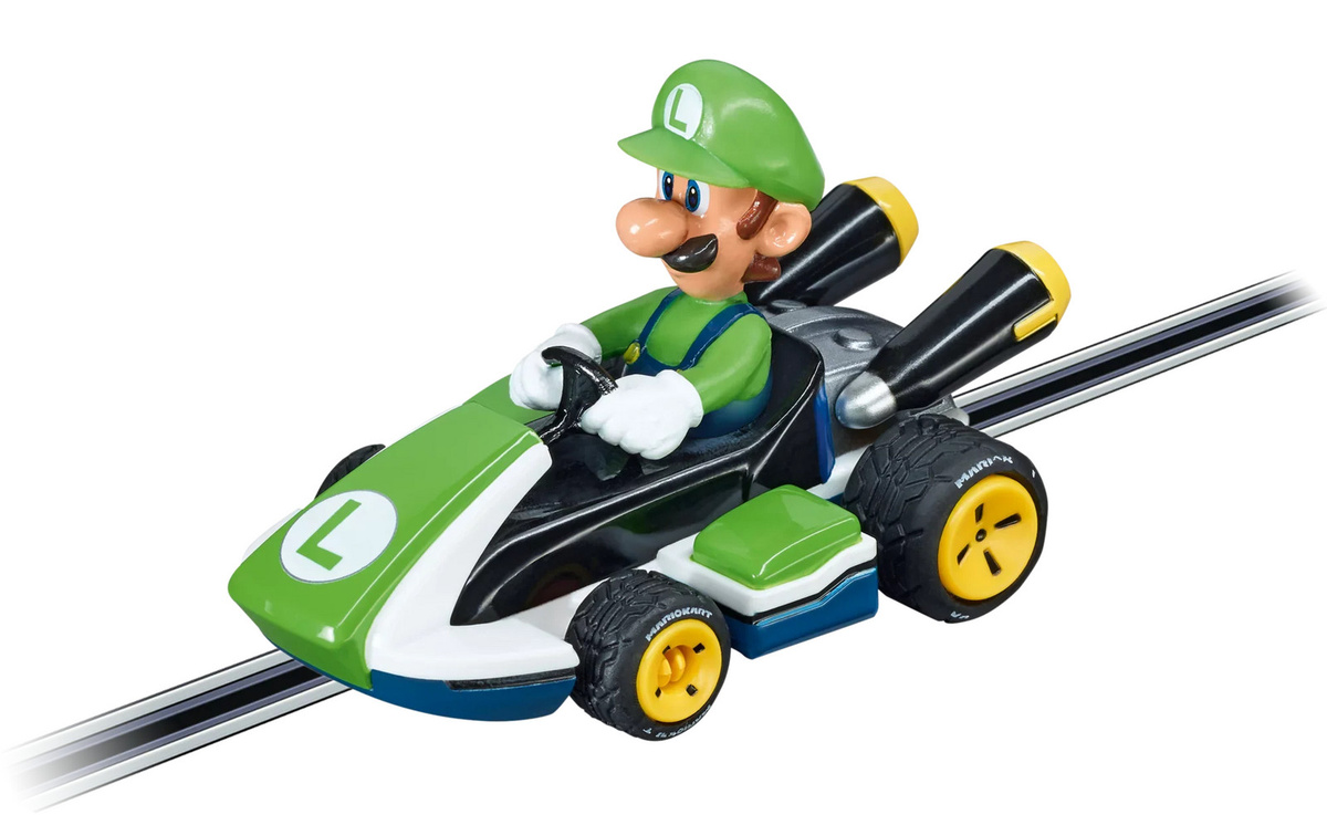 Carrera Nintendo Mario Kart Luigi Spielfahrzeug 1:43 ab 6 Jahren - Bild 2