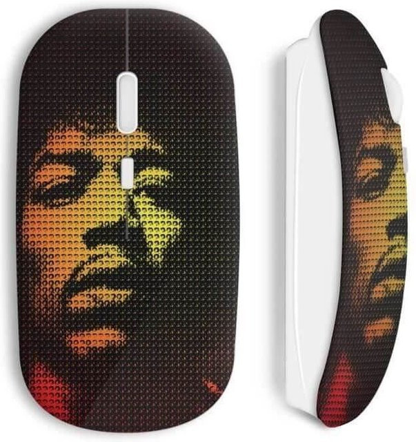 Jimmy Hendrix kabellose Wi-Fi Maus in Multicolour - Bild 1
