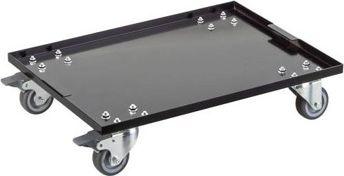 Vigour Rollbrett für Multibox V4700-R Click-System aus Kunststoff in Schwarz - Bild 1
