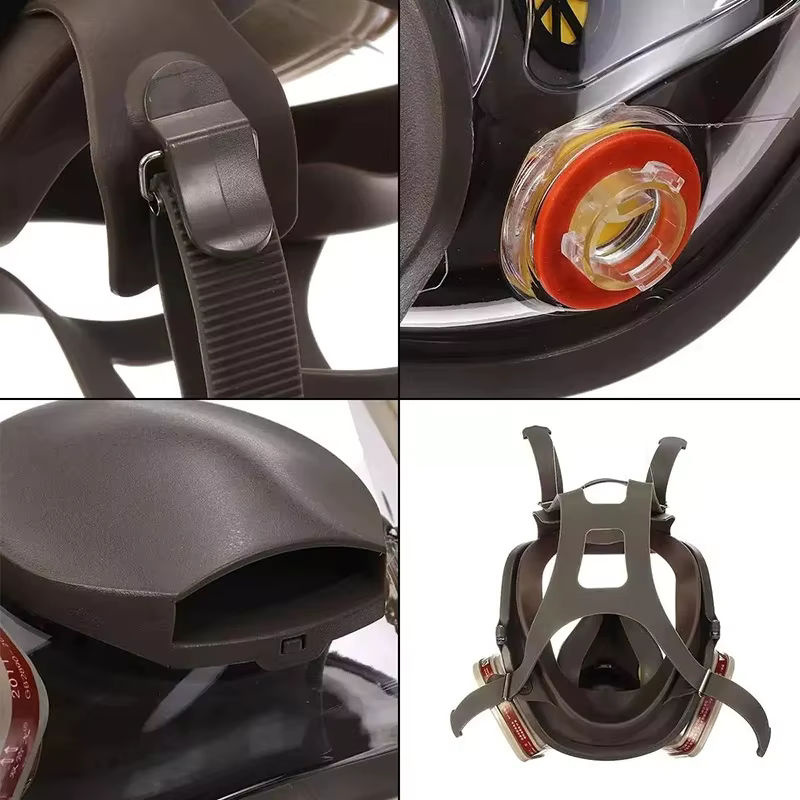 Multifunktionale 4-in-1 Vollgesichtsmaske 6800 als industrielles Luftversorgungs-Atemschutzsystem - Bild 4