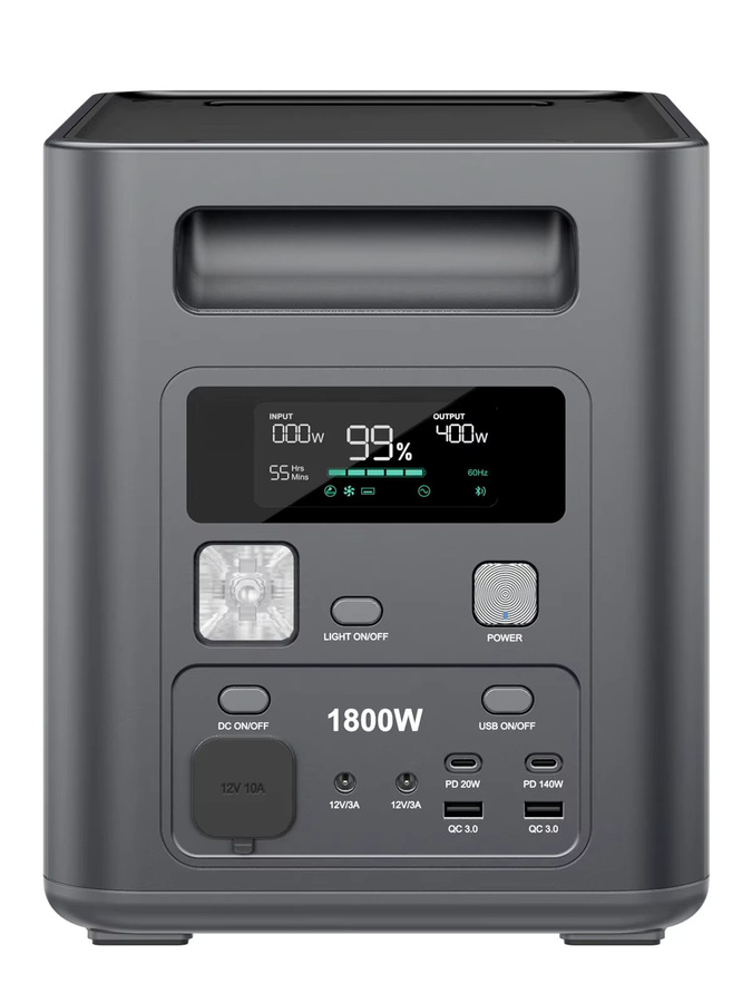 AFERIY P180 Tragbare Stromversorgung mit 1024Wh Kapazität und 1800W Dauerleistung sowie 3600W Spitzenleistung für Camping und Haushalt - Bild 7