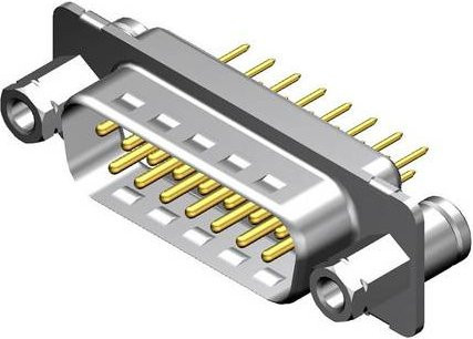 Molex D-SUB Steckverbinder 173109-1988 in Weiß und Silber - Bild 1