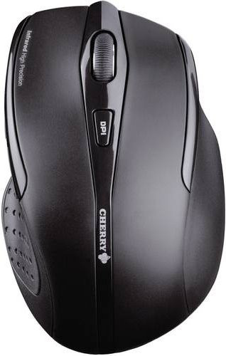 Cherry MW 3000 Kabellose Optische Funkmaus in Schwarz mit 1750 dpi und 5 Tasten - Bild 1