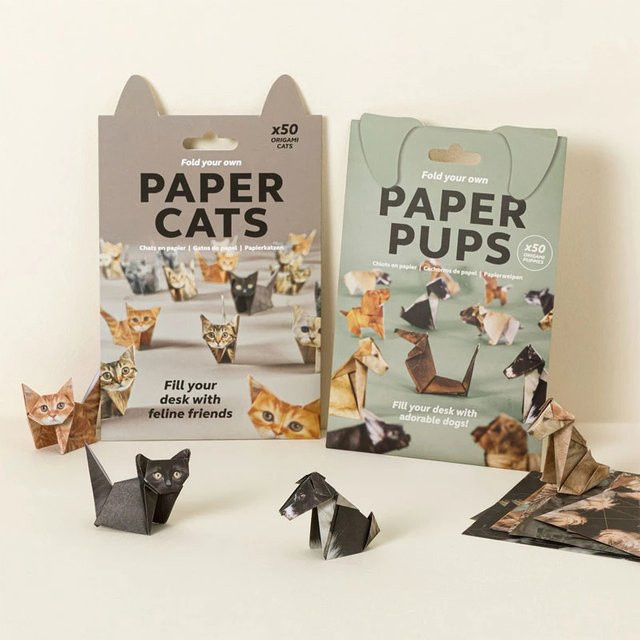 Handgefertigtes DIY-Origami-Bastelset für kreativen Bastelspaß in Mehrfarbig - Bild 1