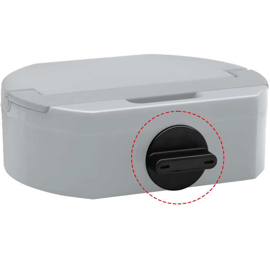 Ersatz-Wassertankabdeckung für iRobot Braava Jet M6 (6110) (6012) (6112) (6113) Ultimate Robot Mopping in Schwarz - Bild 2