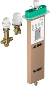 Hansgrohe Grundkörper für 3-L-Einhebelmischer in Silber, Länge: 145 cm - Bild 1