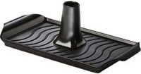 Napoleon Keramische Grillplatte mit Geflügelhalter in Schwarz, B: 43 cm, T: 25 cm - Bild 1