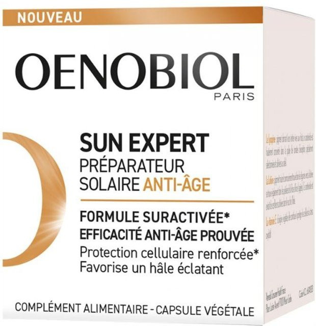 Oenobiol Sun Expert Nahrungsergänzungsmittel, 30 Kapseln, Unisex - Bild 1