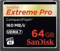SanDisk Extreme Pro CompactFlash Speicherkarte 64GB Schwarz - Bild 2