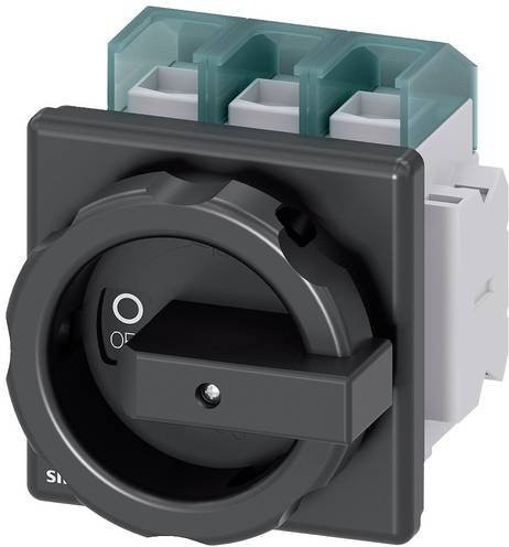 Siemens Lasttrennschalter Schwarz 3polig 125A 50mm² 1 Schließer 1 Öffner 690 V/AC 3LD28041TP51 - Bild 1