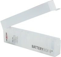 Ansmann Batterybox 8 plus Akku-Box in Transparent und Weiß - Bild 1
