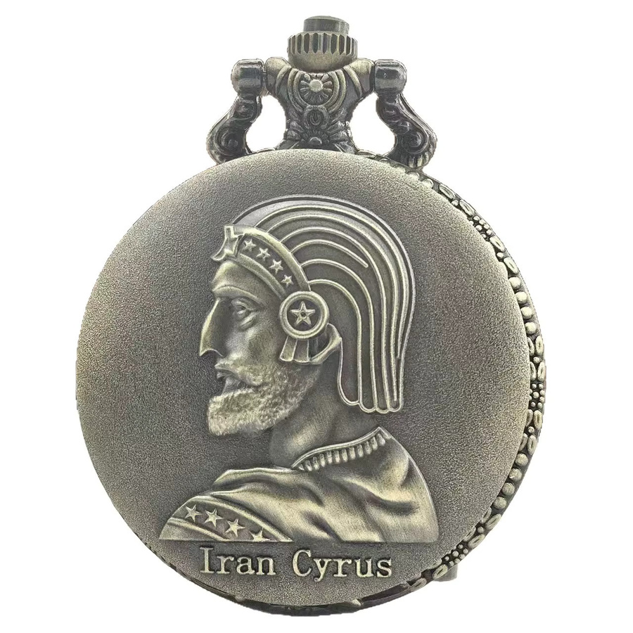 Wecin Gedenktaschenuhr, Quarz, Messing, Bronze, Unisex - Bild 4