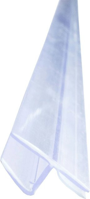 Bagnoxx Duschdichtung 180 Grad Anschlagdichtung für 8mm Glas, Transparent, Länge: 2 m - Bild 1