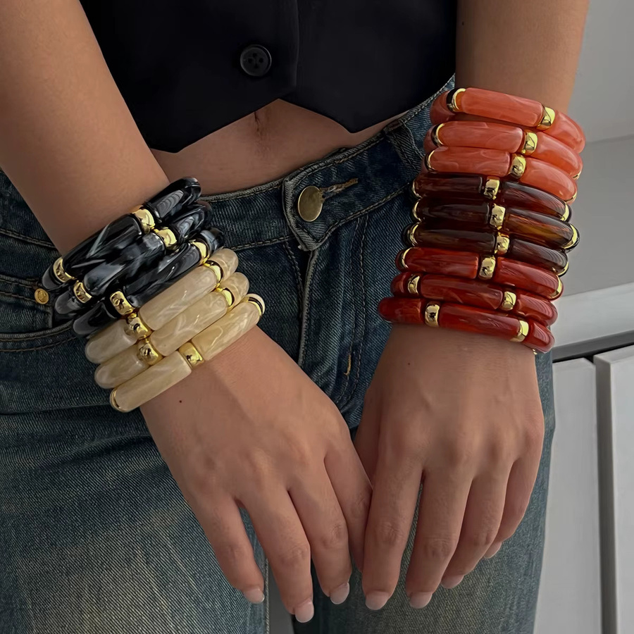 PuRui Armband, Kunststoff, Bunt, Damen, Vintage - Bild 2