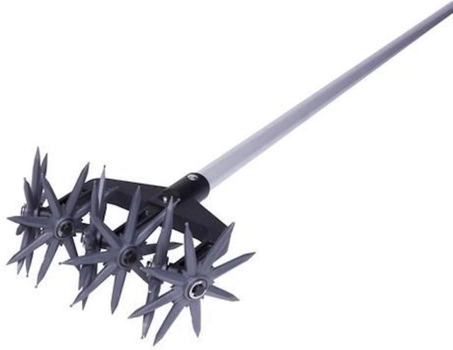 PROREGAL Grubber Premium HS-731R mit 6 Messern und Aluteleskop, Breite: 140 cm, Höhe: 23 cm - Bild 1