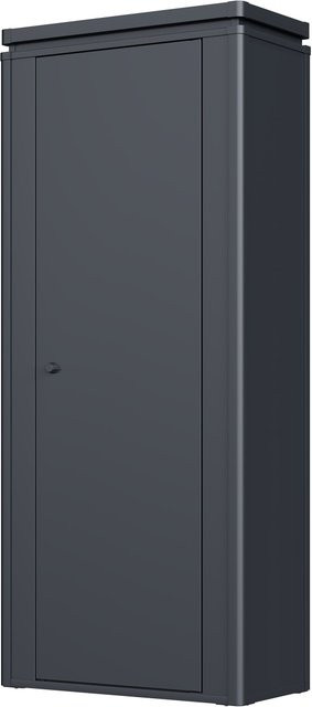Weide Noble Gartenschrank aus verzinktem Stahl in Anthrazit mit 600 L Volumen - Bild 1