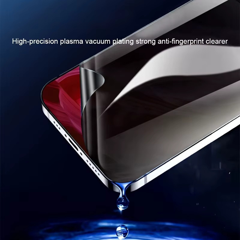 2 Stück ONEVAN Privatsphäre Hydrogel Displayschutzfolien für iPhone 16 15 14 13 12 11 Pro Max Plus XS XR 7 8 Plus, transparent - Bild 5