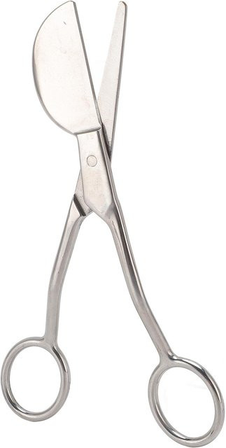 GoolRC Entenschnabel Schere für Teppich Tufting und Stickerei, doppelt gebogen und versetzt, silberfarben aus Metall - Bild 1