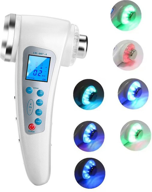 Vilnason Ultraschall Gesicht und Körper Massagegerät, 1 MHz 3 MHz, LED - Bild 1