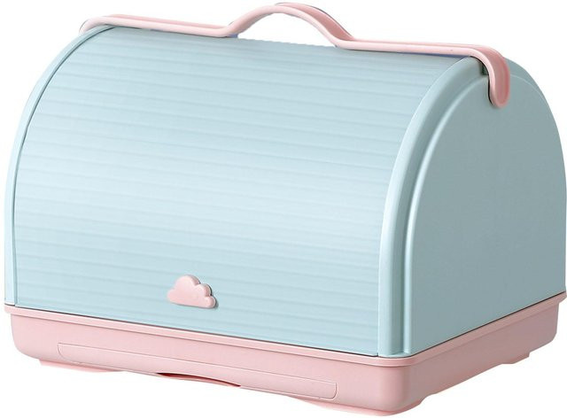 Aimo Flaschentrockenbox aus Polypropylen mit Griff in Weiß zur hygienischen Aufbewahrung von Babyflaschen - Bild 1
