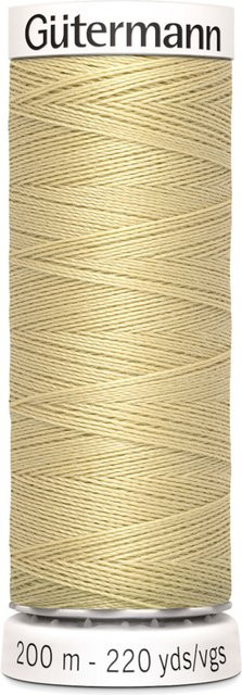 Gütermann Allesnäher Nähgarn in Beige, 200 m - Bild 1