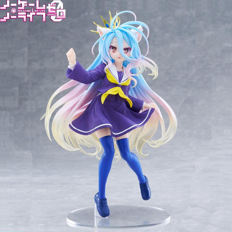 Yiran toy 1 No Game No Life Shiro PVC Figur Actionfiguren Weiß - Bild 2