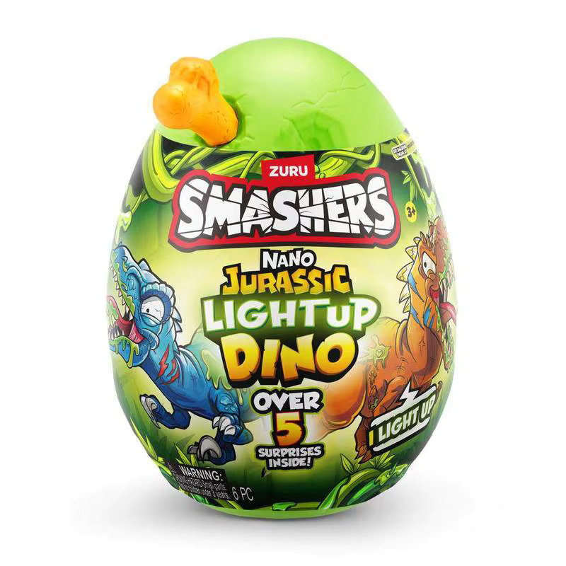 Zuru Smashers Mini Jurassic Leucht-Dino, Überraschungsei, ab 3 Jahre - Bild 2