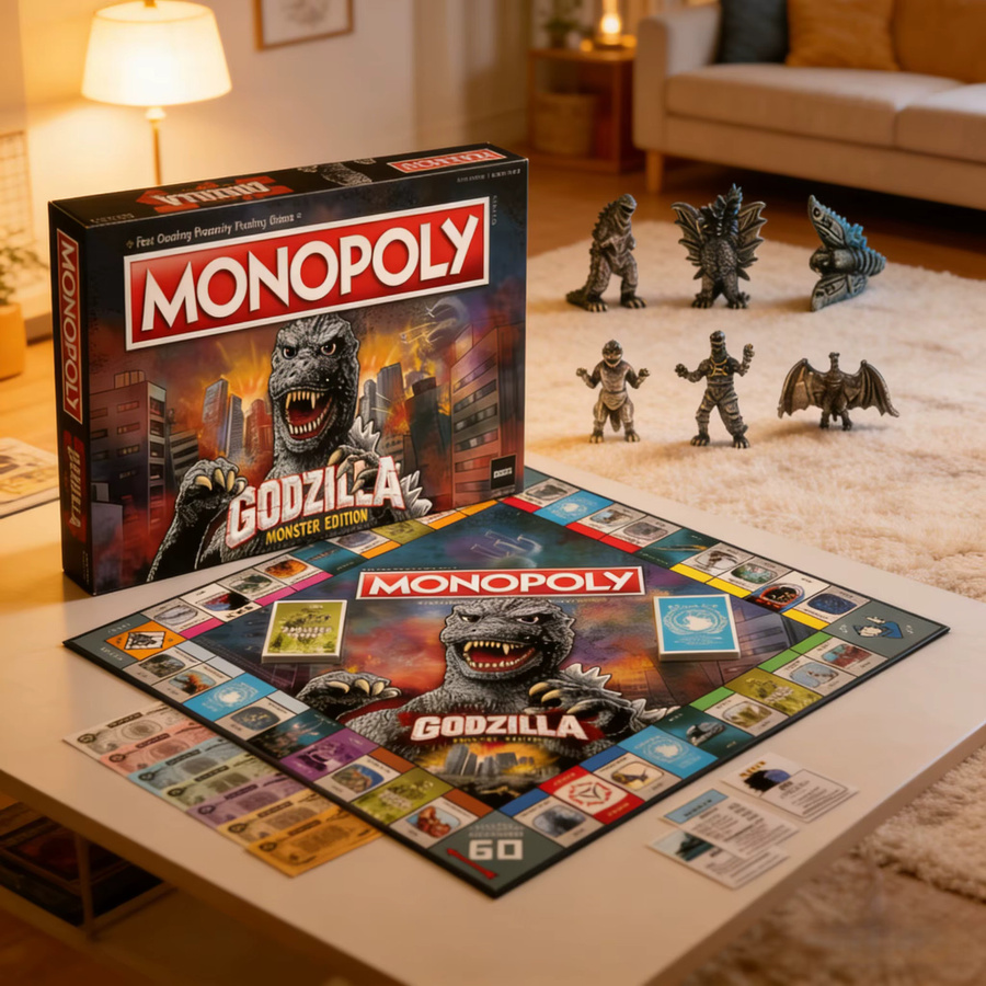 Hasbro Monopoly Godzilla Monster Edition, Brettspiel, 2-6 Spieler - Bild 6