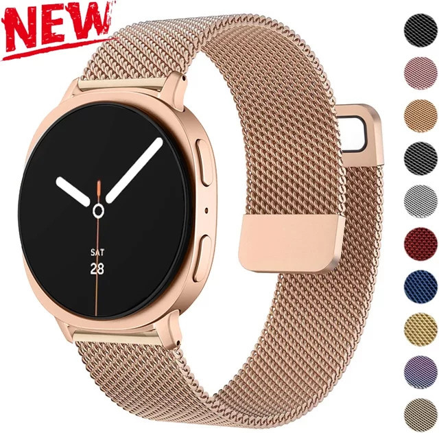 OAKCHARM Uhrenarmband Milanaise, Metall, Roségold, Unisex - Bild 1