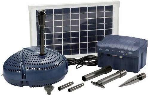 FIAP Aqua Active Solar SET 800 Solar-Pumpenset mit Akkuspeicher in Blau - Bild 1
