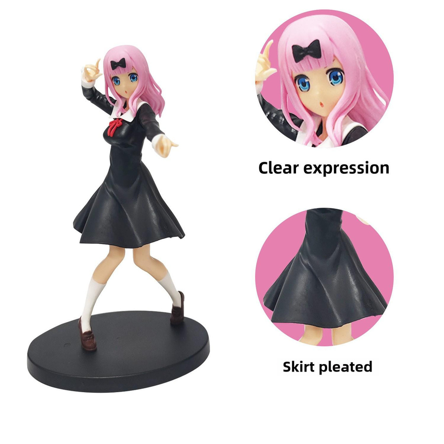 Fashnics Kaguya-sama Love Is War Fujiwara Chika Kaninchen-Modell Anime-Spiel-Figur - Bild 1