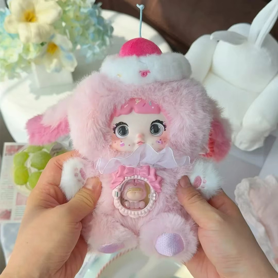 Luo Jiujiu Nommi & Ammls Sweetheart Bite Serie, Plüsch-Vinyl-Blindbox-Spielzeuge, Einzelfigur - Bild 2