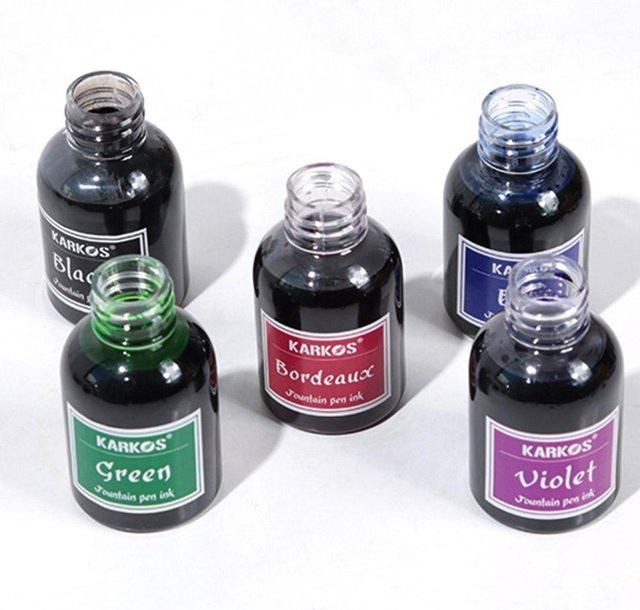 Bunte Fülltinten für Kalligraphie und Schule in 20 ml und 30 ml Flaschen - Bild 1