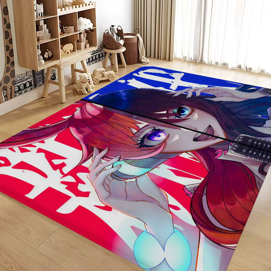 Potdemiel Ado Kyogen X Uta Anmie Raummatte, waschbar und rutschfest für Wohnzimmer, Küche oder Sofa - Bild 3
