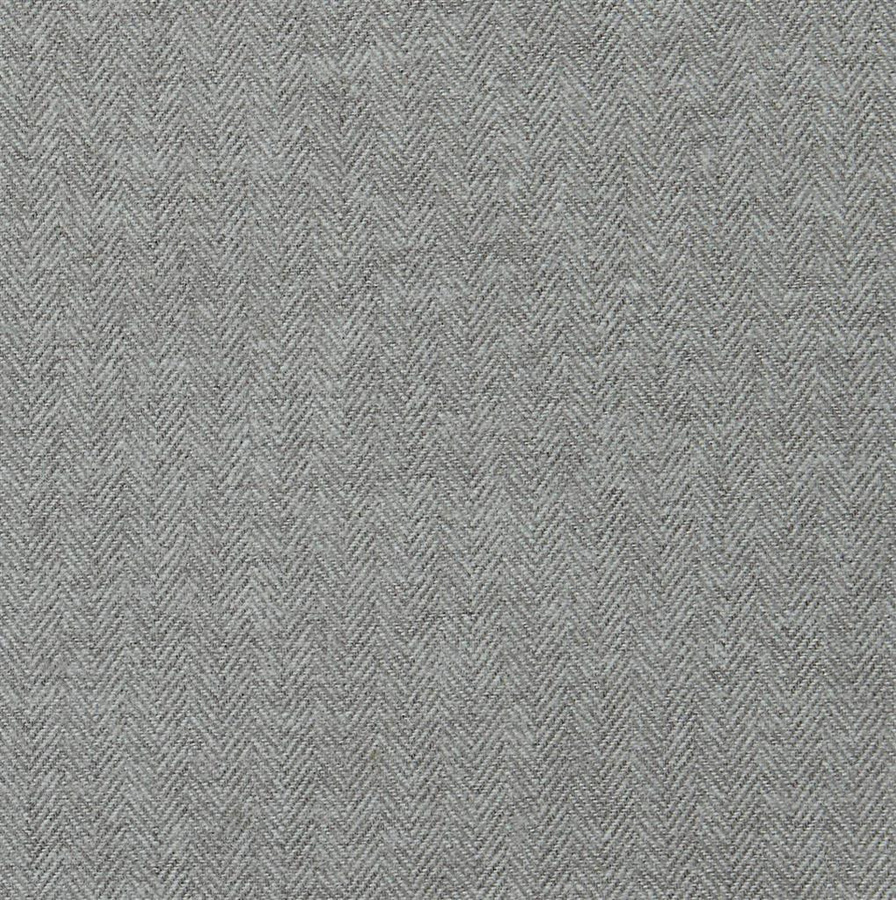 Fleuresse Edelflanell Kissenbezüge 2er Set Fischgrätmuster Grau B/H: 40 x 80 cm - Bild 1