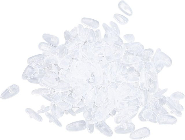 Koogeelife Nasenpads Silikon, Luftkissen, 100 Paar, white, transparent - Bild 1
