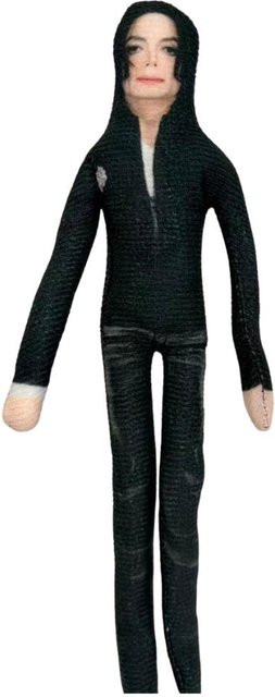 Michael Jackson Plüschpuppe, Stofftierfigur, ab 14 Jahren - Bild 1