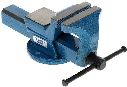 Gedore Schraubstock 411-125 in Blau B/T/H: 15,0 x 15,0 x 12,5 cm - Bild 1