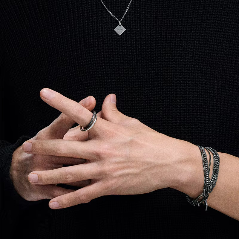 ZHUHE Armband, Silber, Unisex - Bild 3