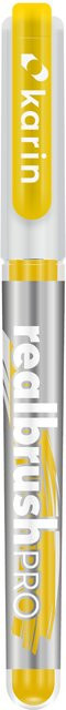 Karin Realbrush Pro Marker mit Brush-Spitze in Canary Yellow - Bild 1