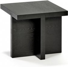 Serax Rudolph Couchtisch quadratisch in Eiche matt Schwarz - Bild 1