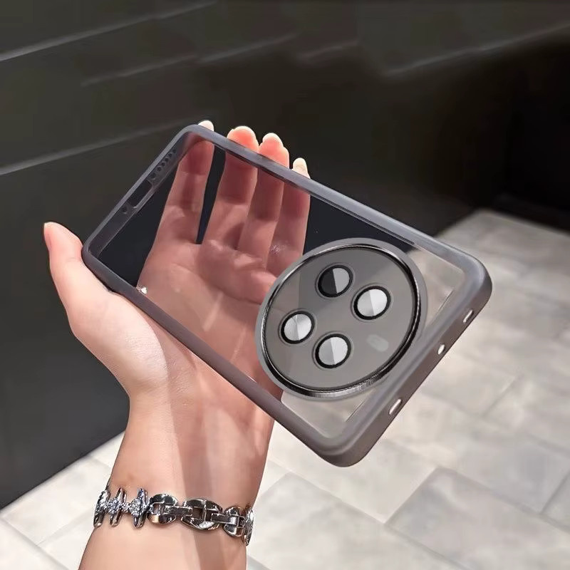 Stoßfeste Silikonhülle für Realme 12, Realme 12 Pro, Realme 12 4G und Realme 12 ProPlus in Transparent - Bild 2