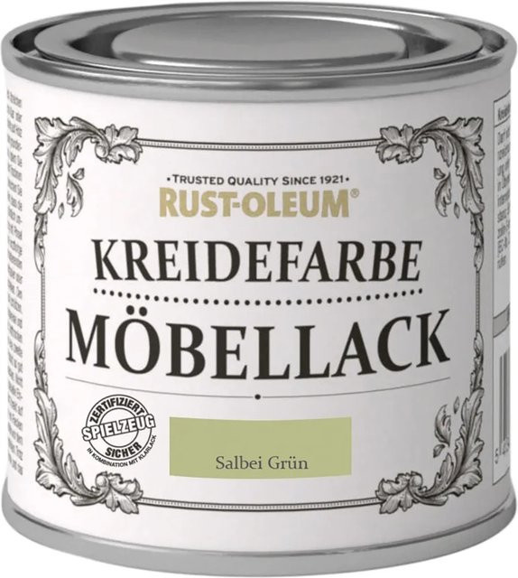 Rust-Oleum Kreidefarbe Möbellack Salbeigrün Matt 125 ml - Bild 1